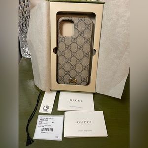 Authentic GUCCI iPhone 12 Pro Max case